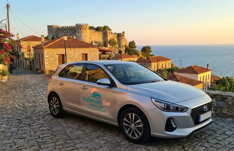 Image 202601191145 Are you coming to Kyparissia for vacation? Rent a car from Kalamata Go and enjoy Messinia!